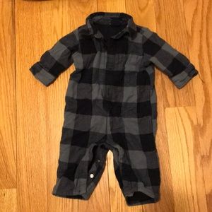 Baby Gap 3-6 month plaid one piece